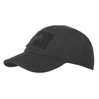 Czapka Baseball FOLDING® - PolyCotton Ripstop - Czarna